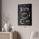 Policemans Cap Patent Wall Art