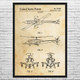 Attack Helicopter Patent Wall Art