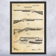Auto 5 Shotgun Patent Wall Art
