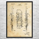 Bassoon Patent Wall Art