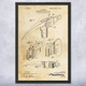 Pickaxe Patent Wall Art