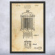 Farnsworth Vacuum Tube Patent Wall Art