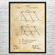 Camping Tent Patent Wall Art