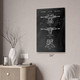Skateboard Truck Patent Wall Art