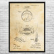 Temperature Gauge Patent Wall Art