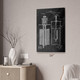 Water Filter Purifier Patent Wall Art