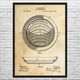 Gold Sifting Pan Patent Wall Art