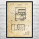 Food Cart Patent Wall Art
