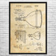 Farnsworth Color TV Patent Wall Art