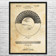 Casino Chip Patent Wall Art