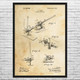 Compass Cutter Patent Wall Art