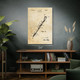 Bobby Pin Patent Wall Art