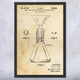 Buchner Flask Patent Wall Art