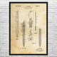 Ballpoint Pen Patent Wall Art