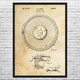 Roulette Wheel Patent Wall Art
