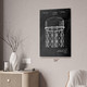 Water Supply Tank Patent Wall Art
