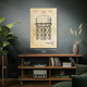 Water Supply Tank Patent Wall Art
