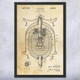 Pineapple Mine Patent Wall Art