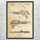 Paintball Gun Patent Wall Art