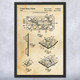 Blister Pack Patent Wall Art