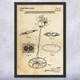 Metal Detector Patent Wall Art