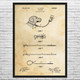 Dog Leash Patent Wall Art