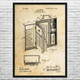 Emergency Medical Kit Patent Wall Art
