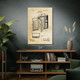 Emergency Medical Kit Patent Wall Art