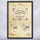 Ouija Board Patent Wall Art