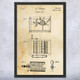 Eli Whitney Cotton Gin Patent Wall Art