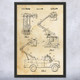 High Ranger Utility Truck Patent Wall Art
