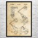 High Ranger Utility Truck Patent Wall Art