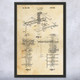 Tower Crane Patent Wall Art