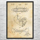 Canoe Patent Wall Art