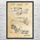 Tow Truck Lift Patent Wall Art