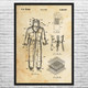 Beekeepers Suit Patent Wall Art