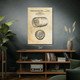 Beer Keg Patent Wall Art