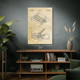 Dot Matrix Printer Patent Wall Art