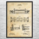 Suspension Bridge Patent Wall Art