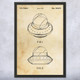 Flying Saucer Patent Wall Art