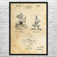 Geiger Counter Patent Wall Art