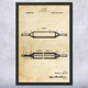 Rolling Pin Patent Wall Art