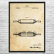 Rolling Pin Patent Wall Art