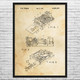 Floppy Disk Drive Patent Wall Art