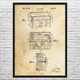 Upright Piano Patent Wall Art