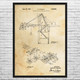 Cargo Crane Patent Wall Art