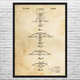Broadband Antenna Patent Wall Art