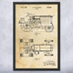 Oliver Tractor Patent Wall Art