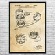 Telephone Handset Patent Wall Art