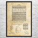 Voting Machine Patent Wall Art